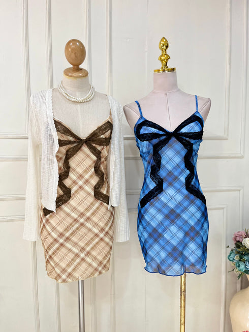 Women Spaghetti Straps Mesh Bodycon Dress With Shrug